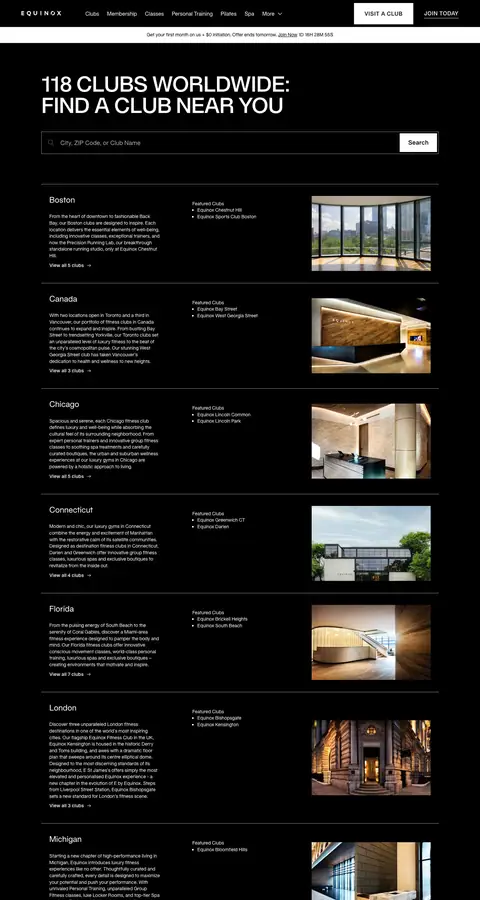 equinox.com — Boshqa