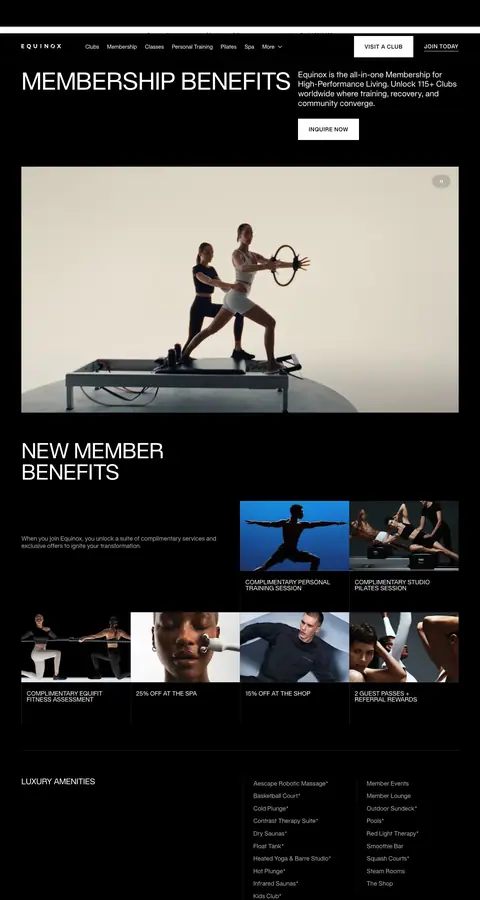 equinox.com — Boshqa