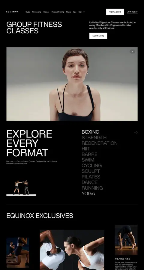 equinox.com — Boshqa
