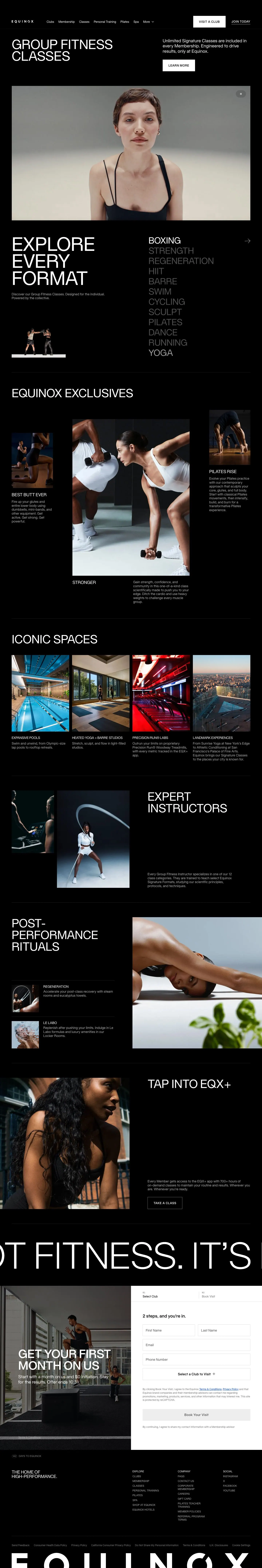 equinox.com — Boshqa