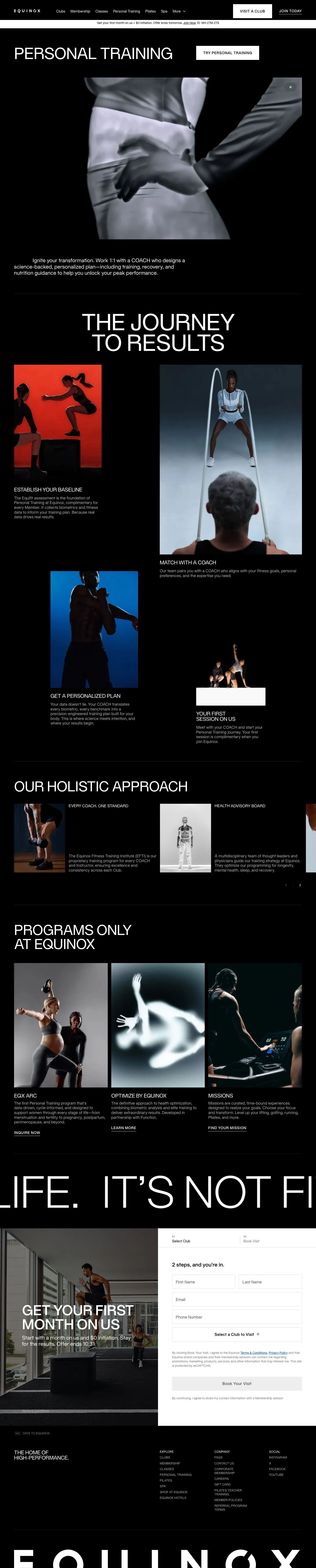 equinox.com — Boshqa