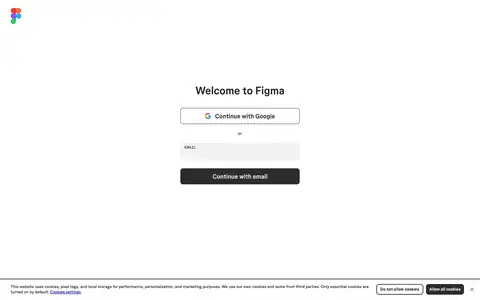 figma.com — Roʻyxatdan oʻtish