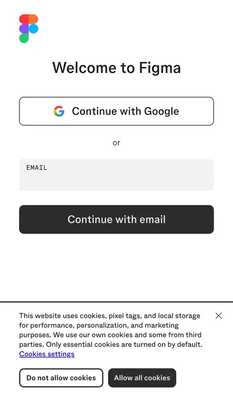 figma.com — Sign up
