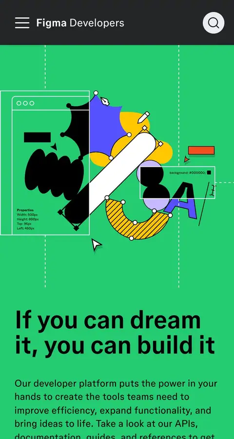 Landing page