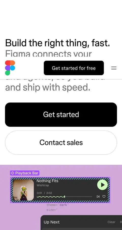 Landing page