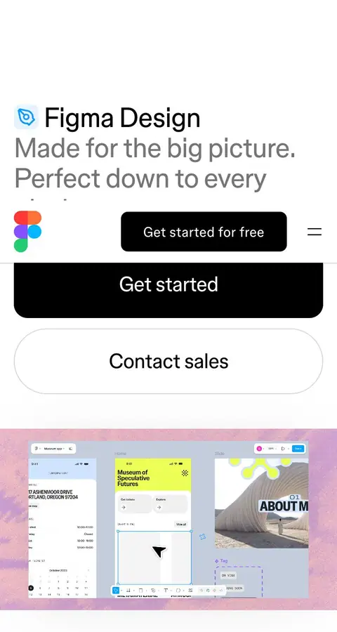 Landing page