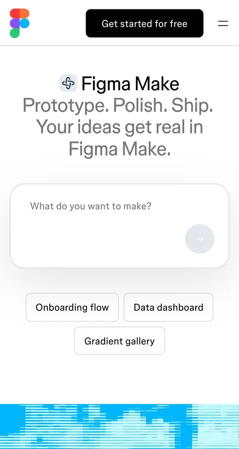 Landing page