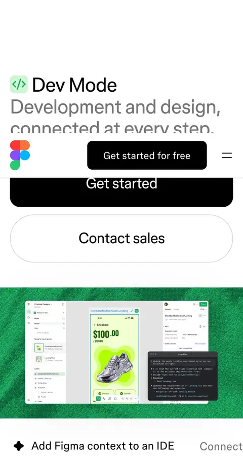 Landing page