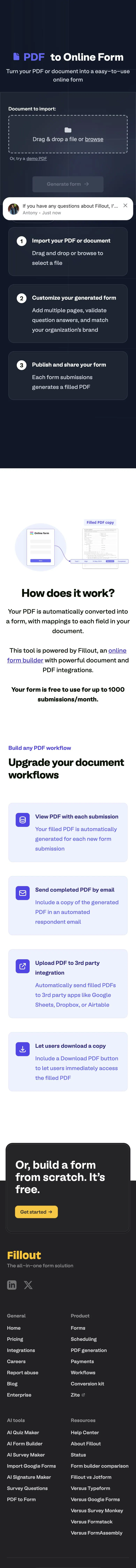 Fillout — Other