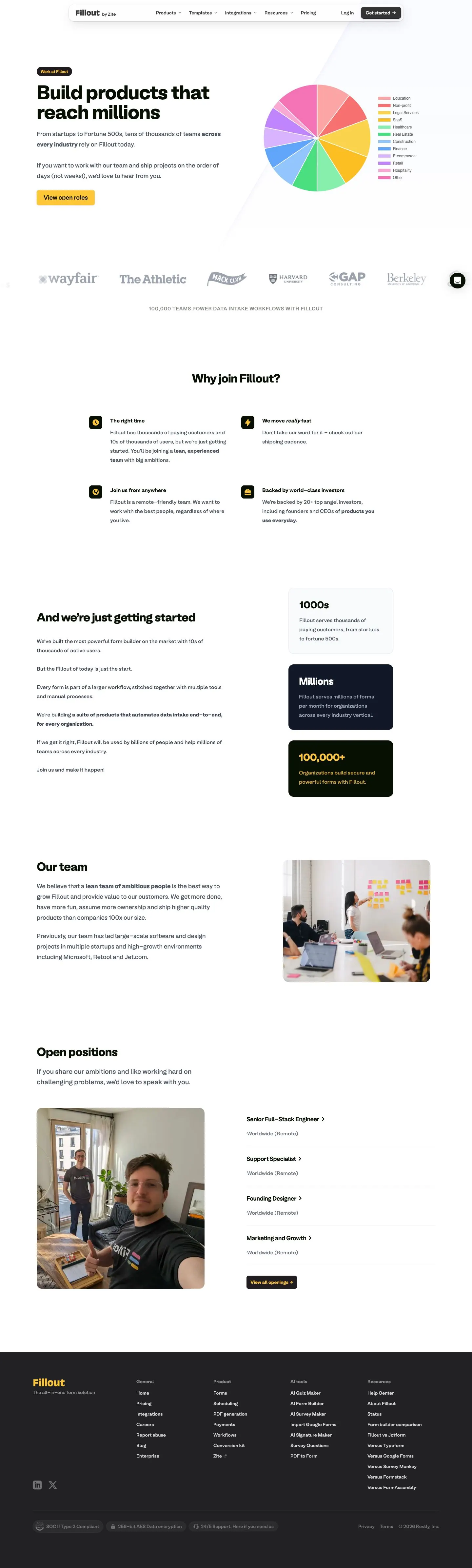 Fillout — Careers