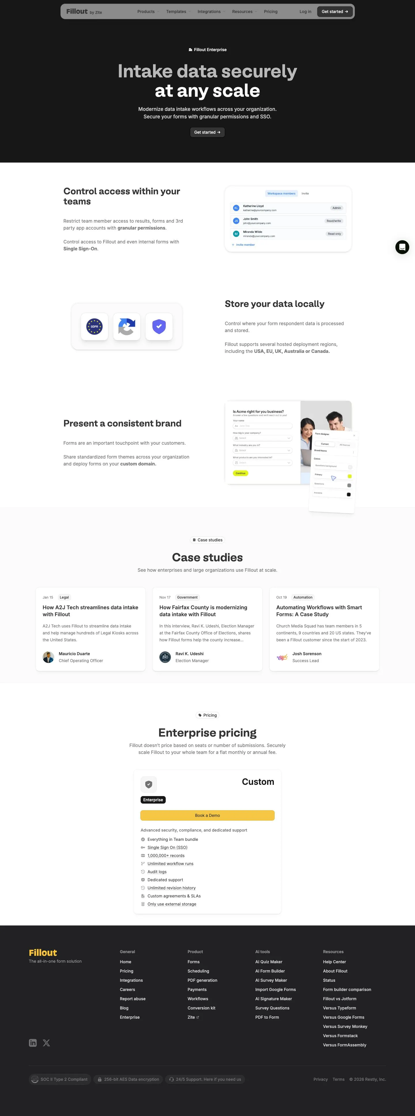 Fillout — Boshqa