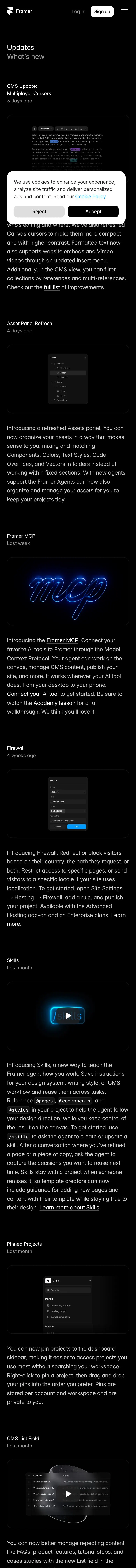 Framer — Boshqa