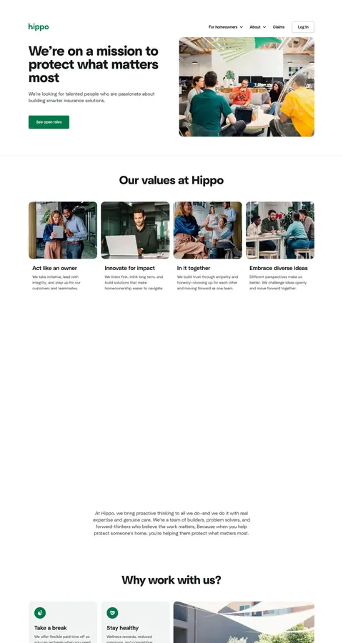 hippo.com — Vakansiyalar