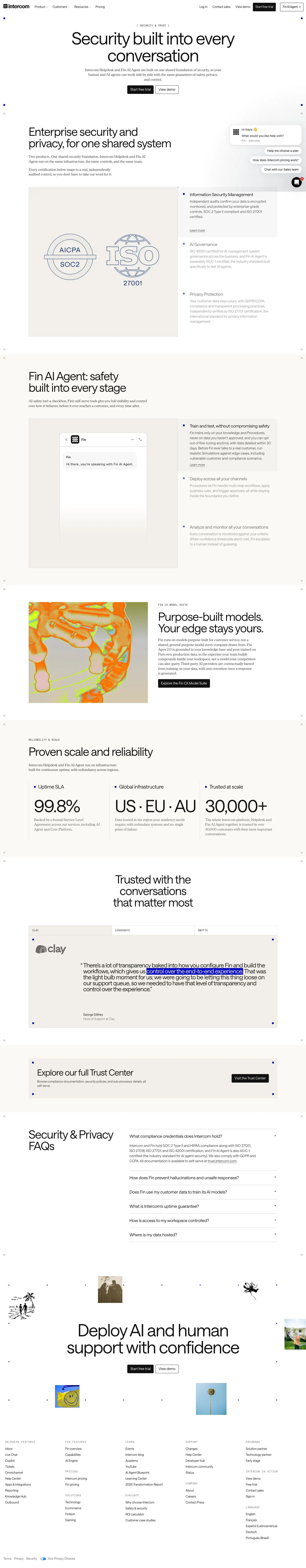 Intercom — Boshqa