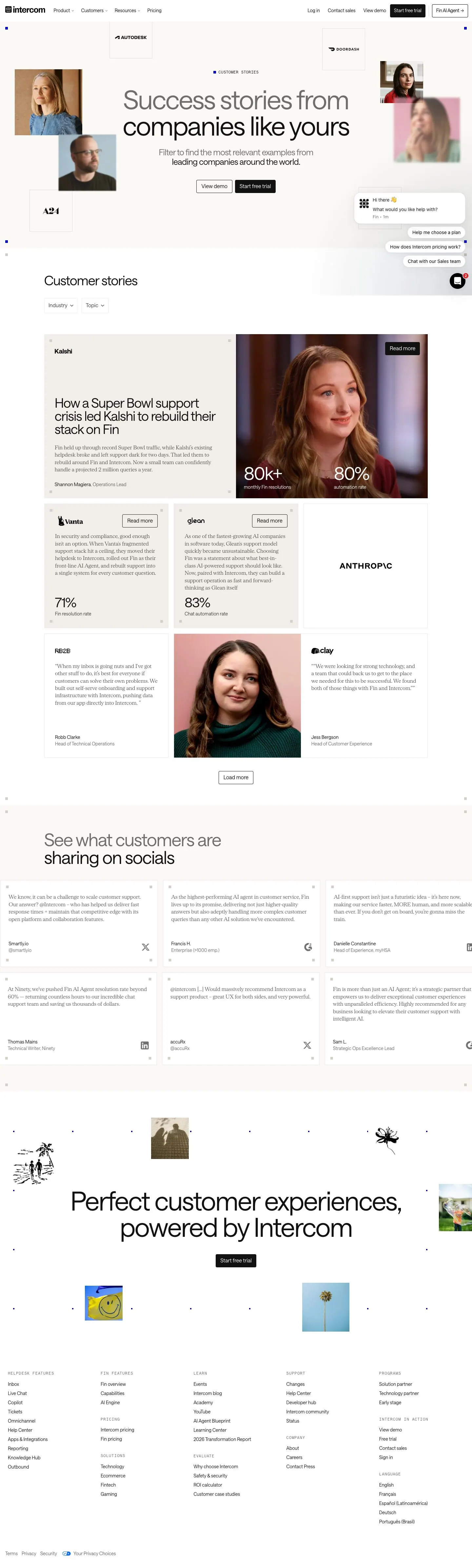 Intercom — Other