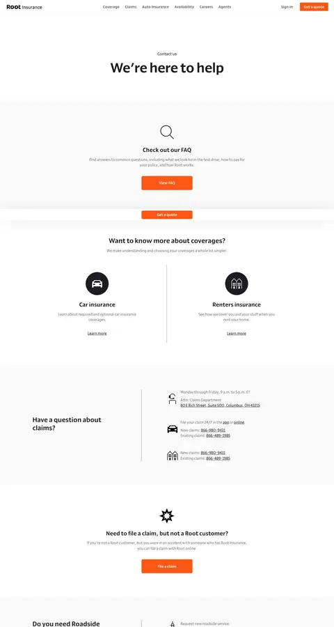 joinroot.com — Aloqa