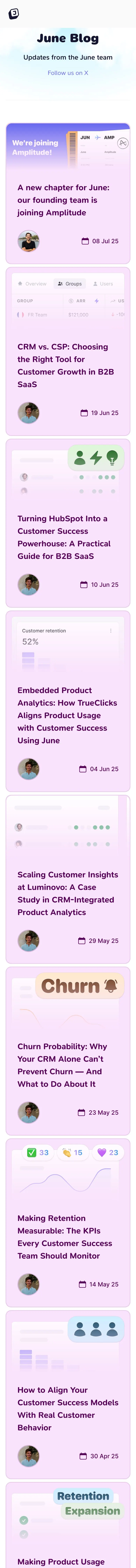 June — Yangiliklar va blog