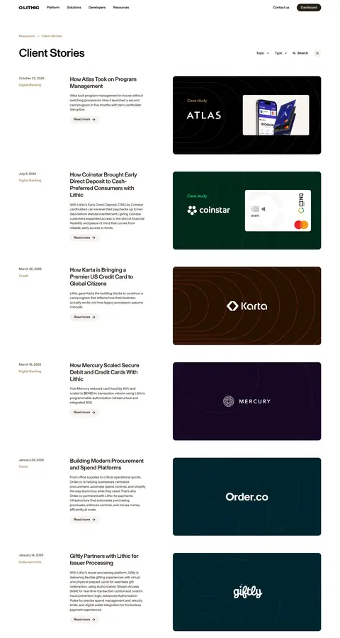 lithic.com — Boshqa
