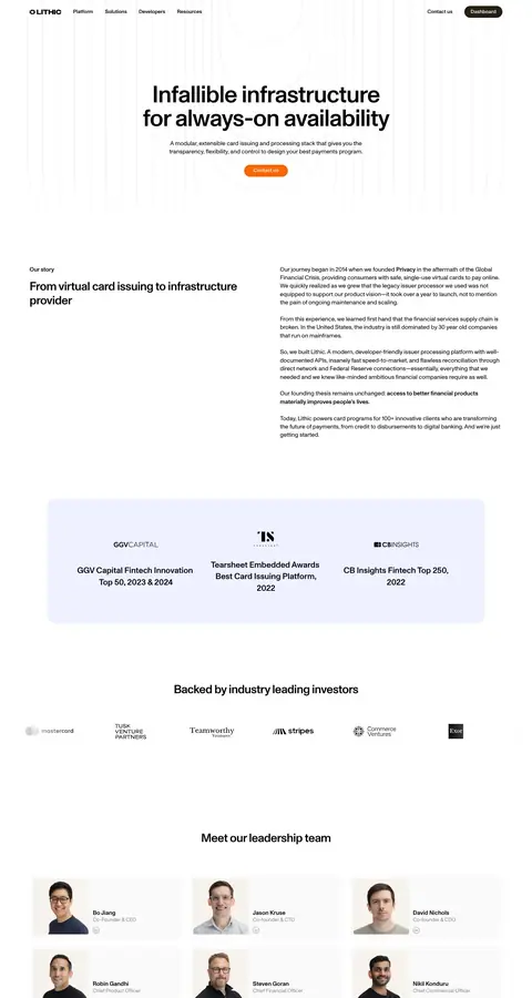 lithic.com — Biz haqimizda
