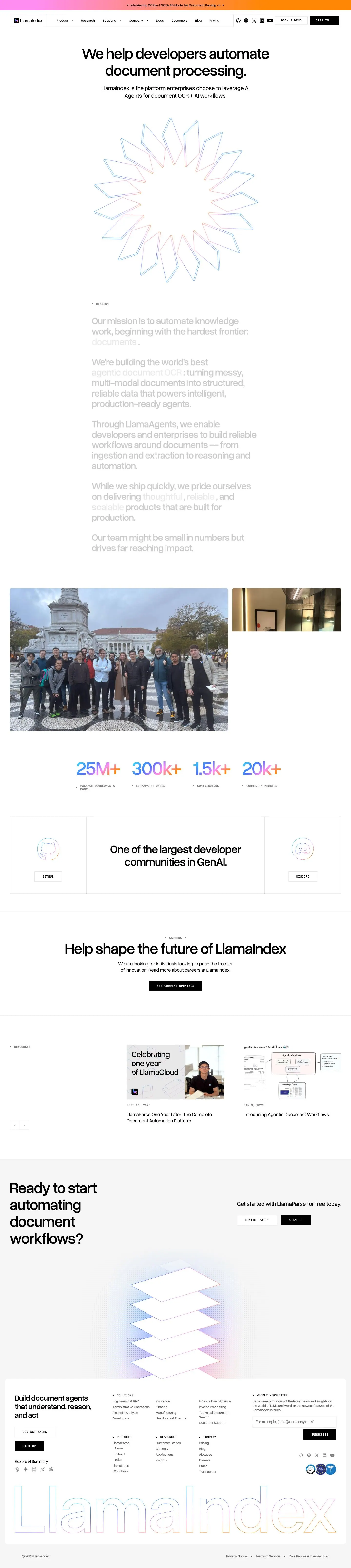 LlamaIndex — Biz haqimizda