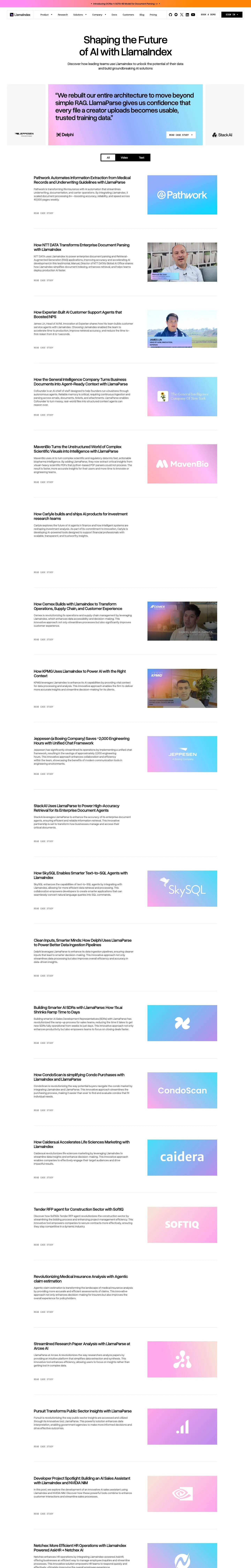 LlamaIndex — Boshqa