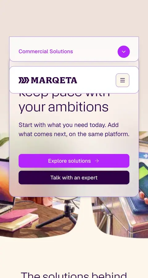 Landing page
