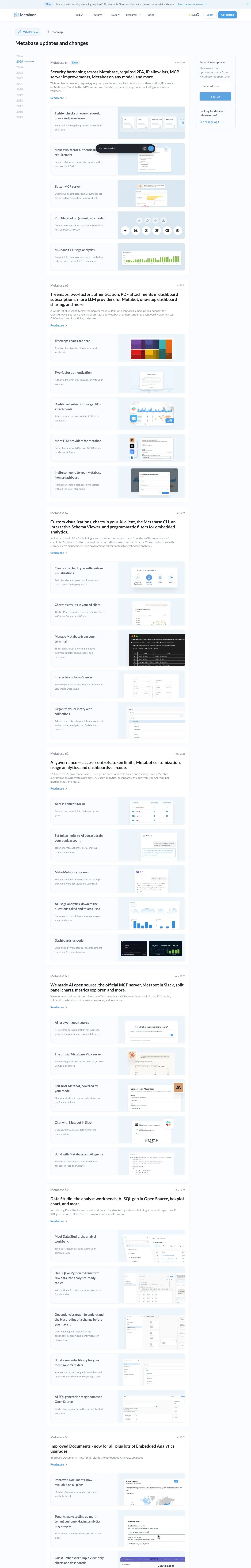 Metabase — Boshqa