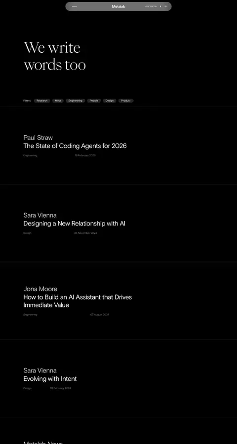 metalab.com — News & blog