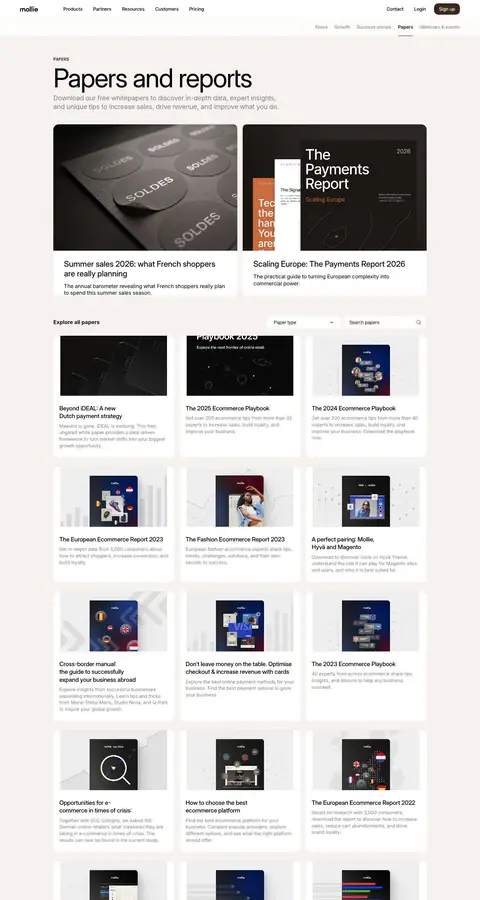Mollie — Catalog