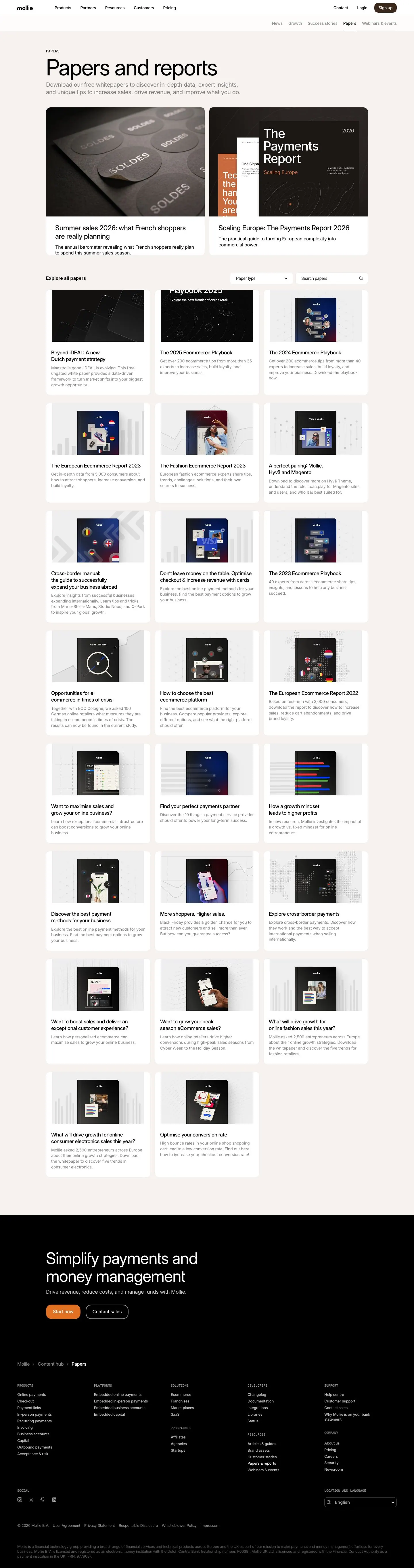 Mollie — Catalog