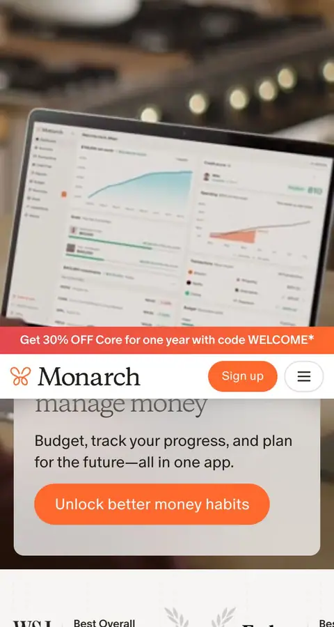 Landing page