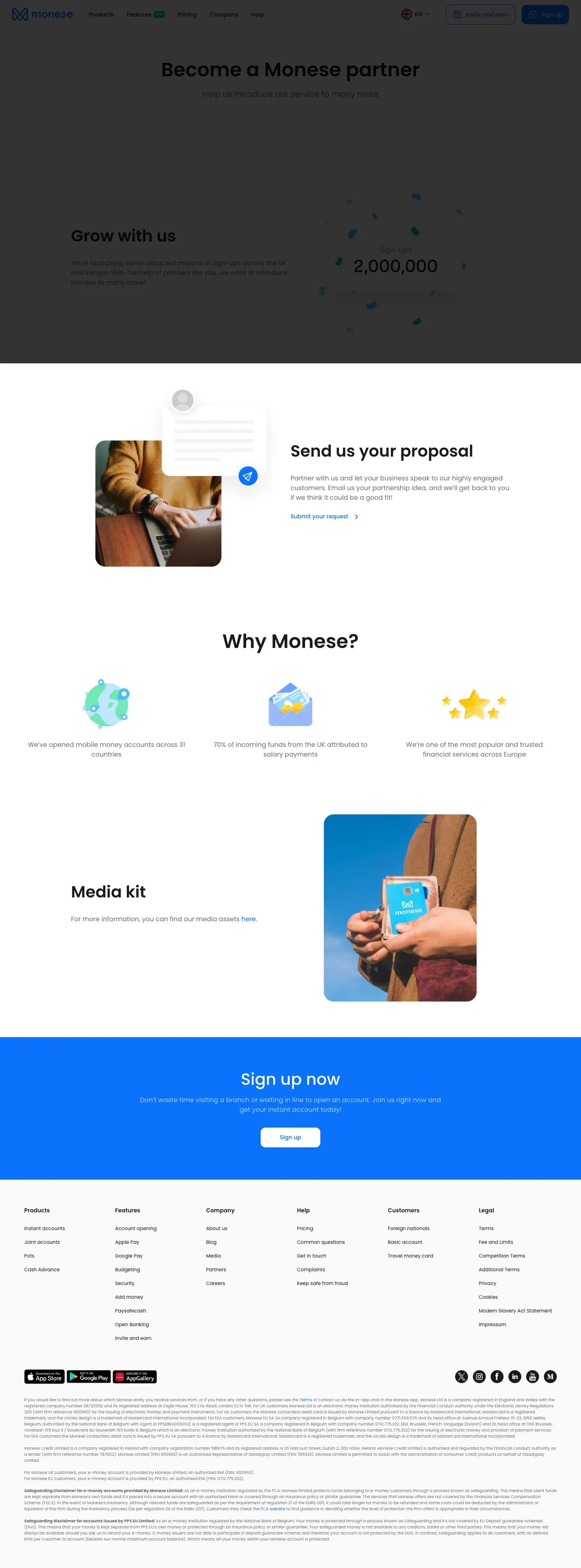 monese.com — Boshqa