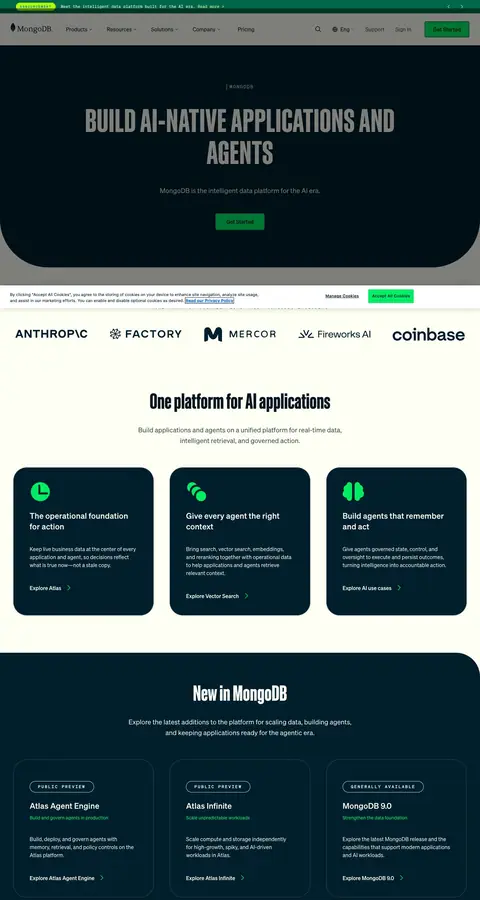 mongodb.com — Mahsulot