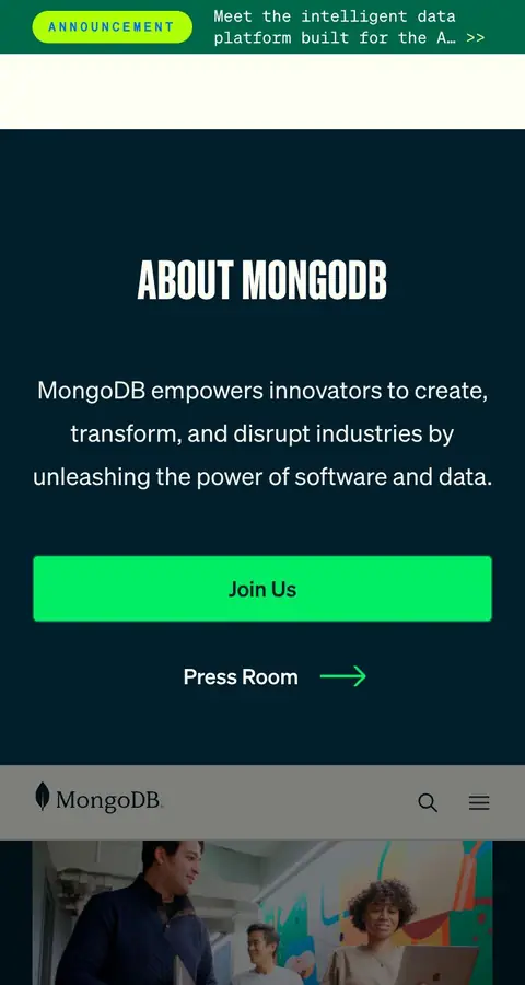 mongodb.com — Biz haqimizda