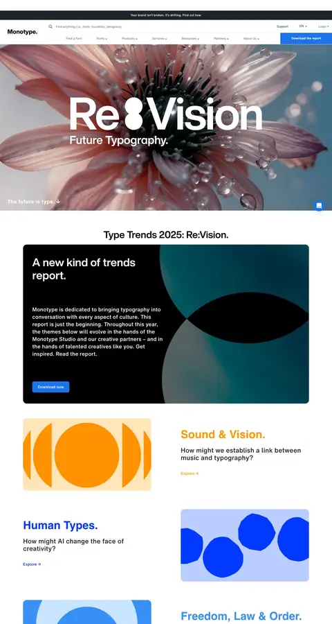 Landing page