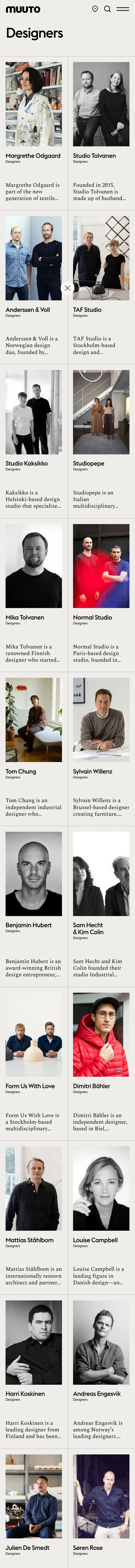 muuto.com — Boshqa