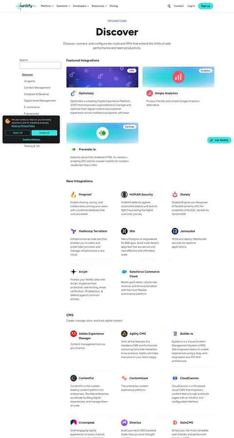 netlify.com — Boshqa