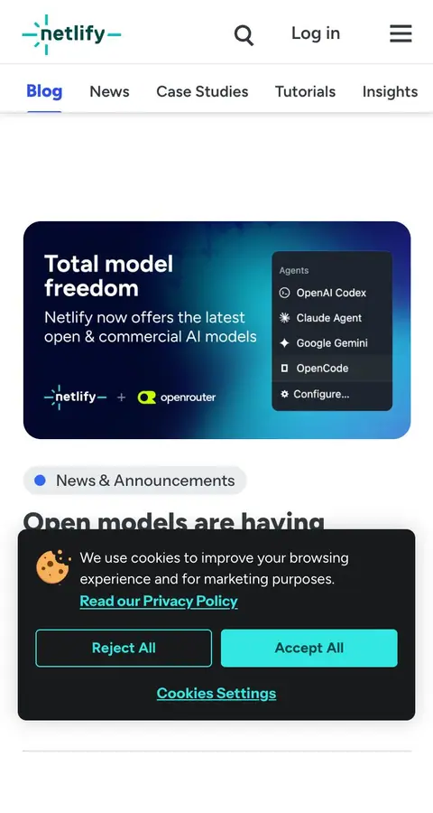 netlify.com — Yangiliklar va blog