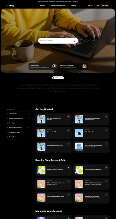 novo.co — Aloqa