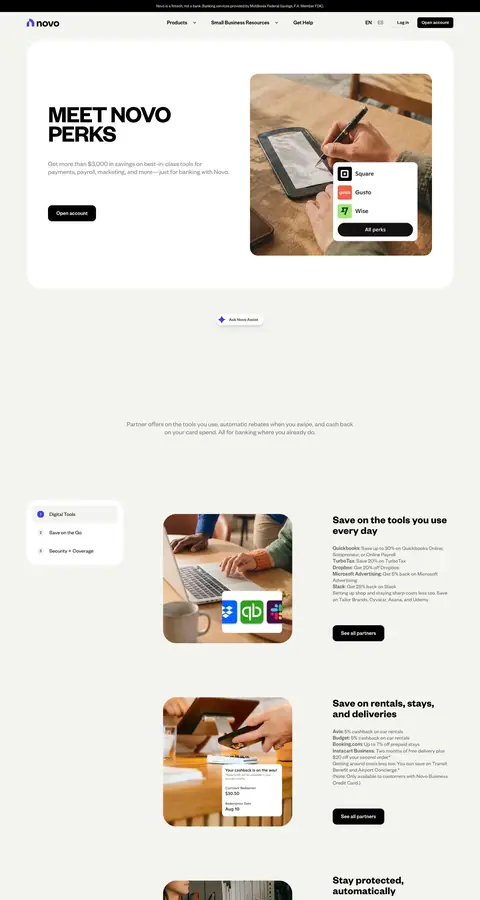 novo.co — Promo