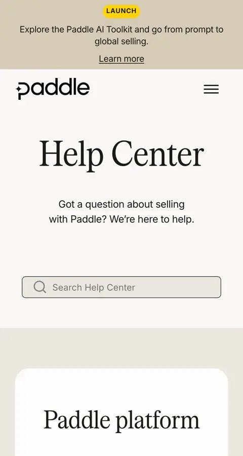 Help & FAQ