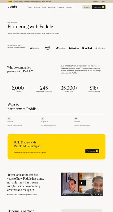 paddle.com — Boshqa