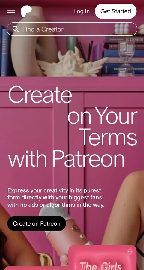 Landing page