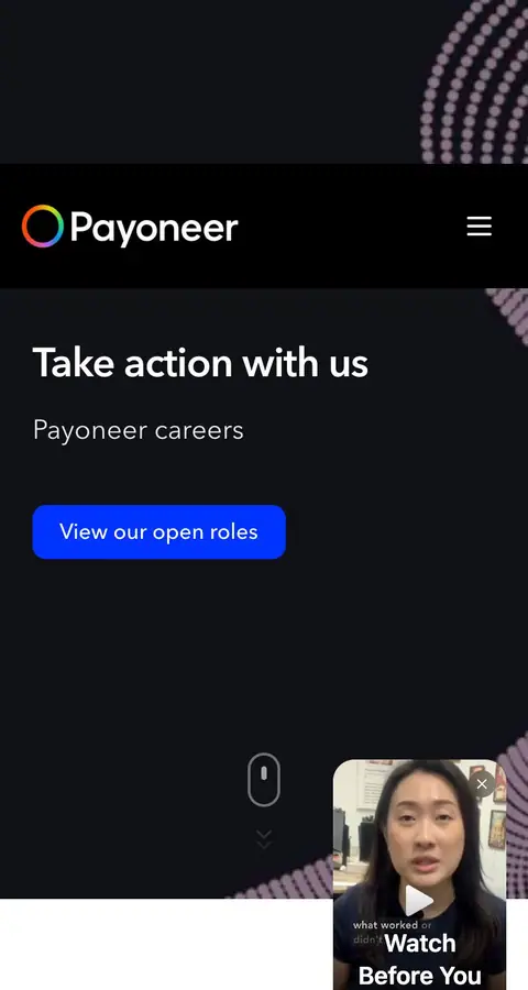 payoneer.com — Vakansiyalar
