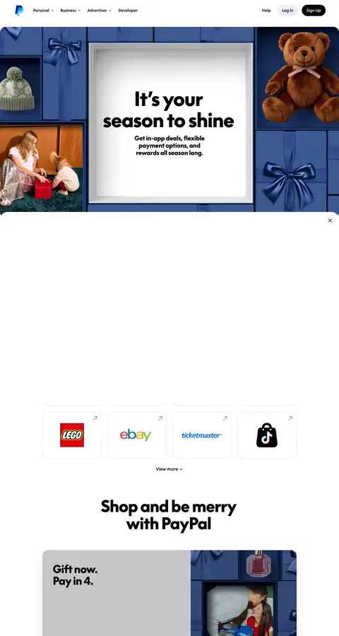 paypal.com — Katalog