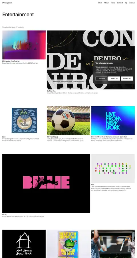 pentagram.com — Katalog