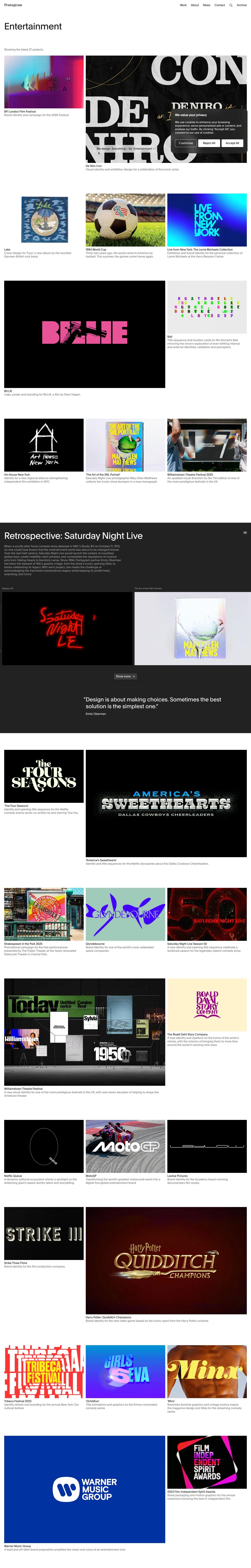 pentagram.com — Catalog
