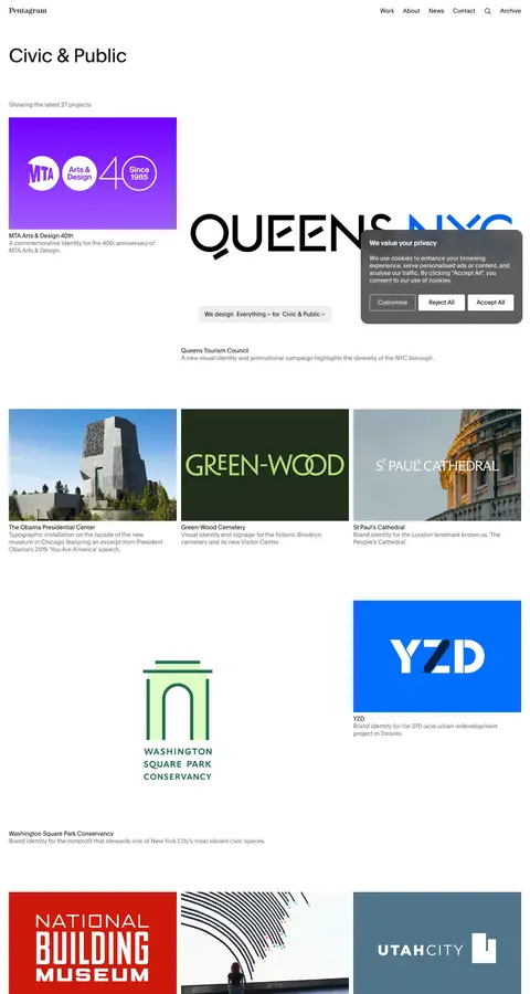 pentagram.com — Katalog