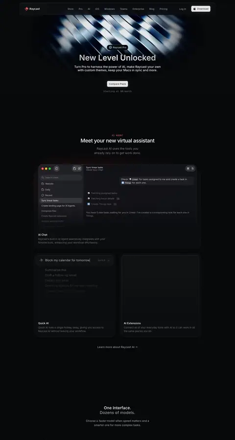Landing page