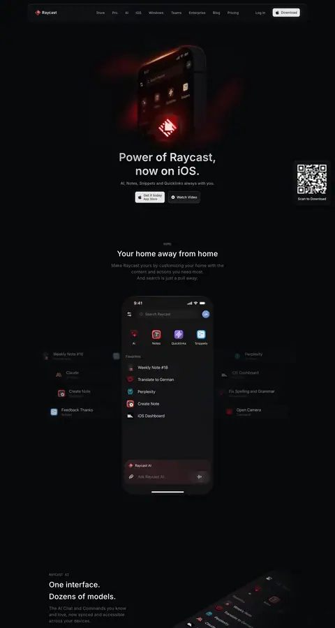 Landing page